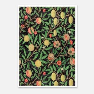 Galrie William Morris Fruit Garden Classic Floral Art Print for Home Decor, Poster Only, A2 42 x 60cm (16 x 24inch)