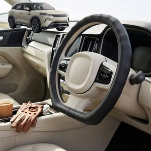 Australian Goose Steering Wheel Cover for BYD Atto 2 2025 - Current D-shape Black