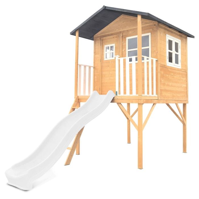 Lifespan Kids Burleigh Cubby House with 2.2m White Slide