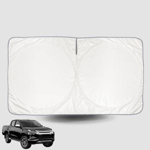 Windscreen Sun Shade for Mitsubishi® Triton Double Cab 2015-Current Universal Fit Window Visor UV Block