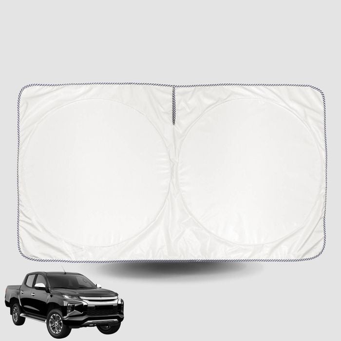 Windscreen Sun Shade for Mitsubishi® Triton Double Cab 2015-Current Universal Fit Window Visor UV Block