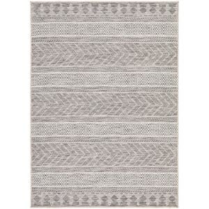 The Rug Connection Deck 5505 Silver 230x160cm - Medium Pet Friendly Outdoor Floor Rug