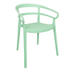 Bolero Mateo Cafe Chairs Mint Green (2 Pack) - DX981