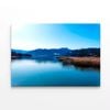 Lake with Sky, Mountains  Print 100% Australian Made 90 x 60cm  (Stretched)