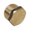 Brasshards 15mm Brass Threaded Hex Plug