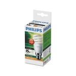 Philips Spiral B22 CFL 950Lm Warm White 15W Globe