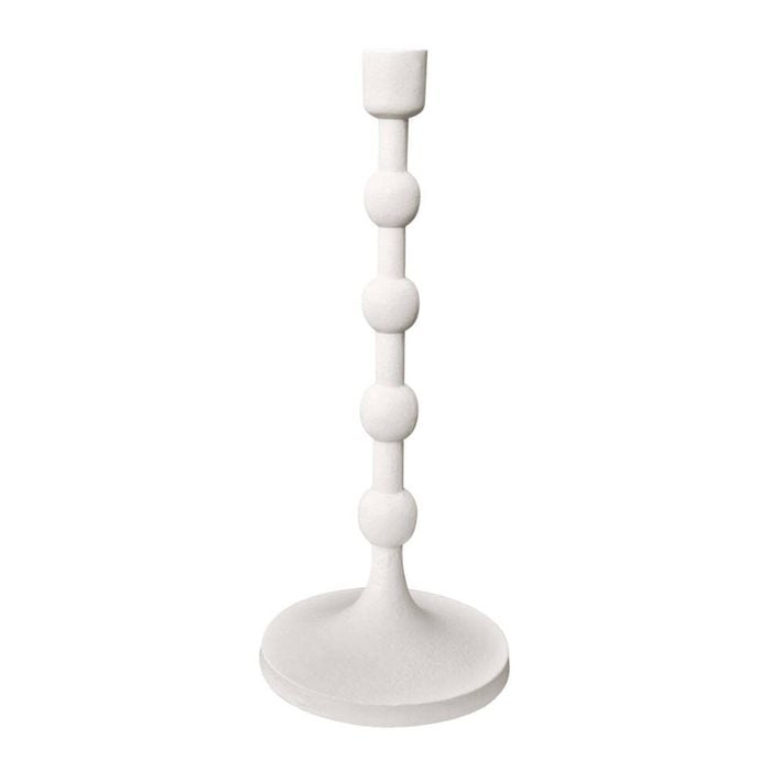 J.Elliot Home Kemma Candle Holder Large 13x13x32cm White