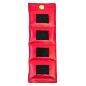 Vinyl Cuff Weight - Adjustable Home Gym Weights - 4kg Red
