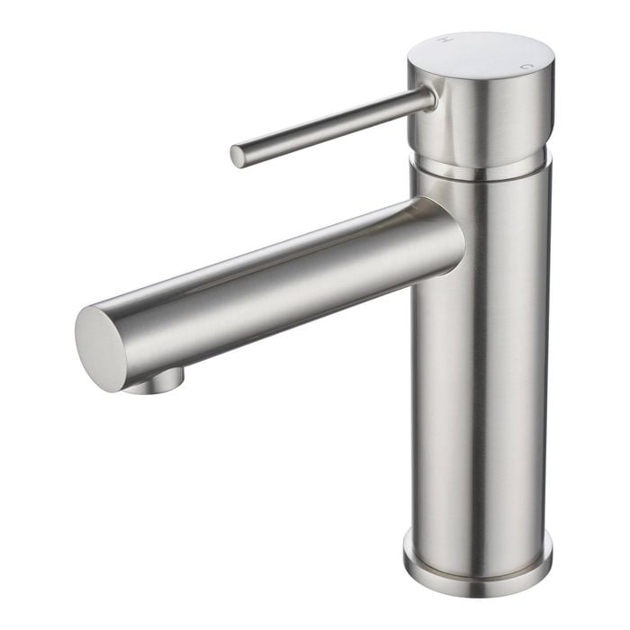 Mondella Resonance 35mm Brushed Nickel Pin Lever Basin Mixer
