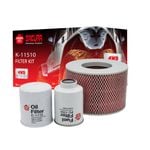 K-11510 Sakura 4WD filter kit -suits Toyota Landcruiser Hzj105R 1Hz 6Cyl 4.2L D Diesel 1998-2007