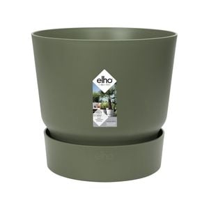 Elho 25cm Green Greenville Self Watering Plant Pot