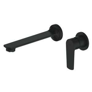 Greens Australia Scandi Wall Basin Mixer Matte Black