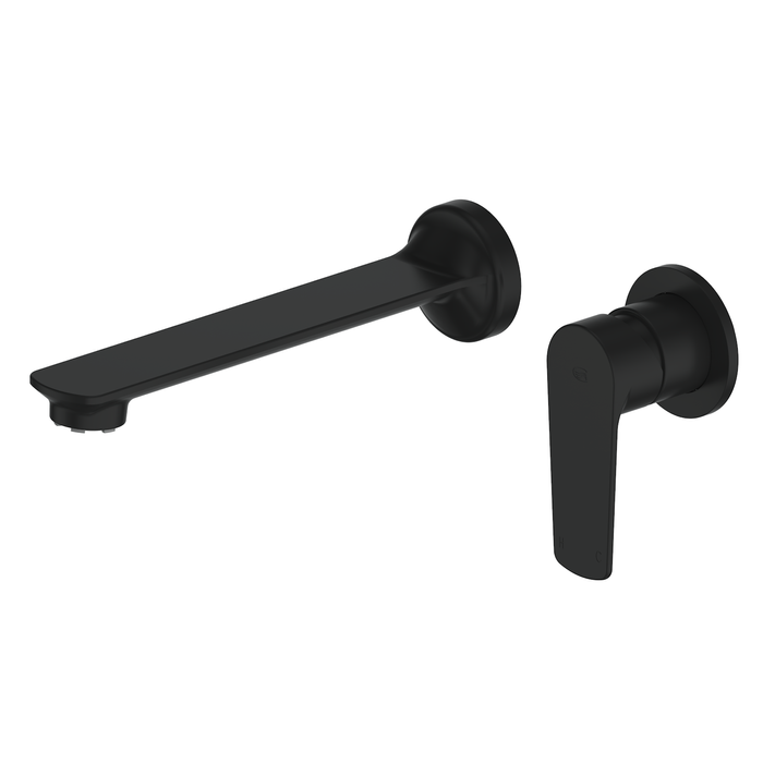 Greens Australia Scandi Wall Basin Mixer Matte Black