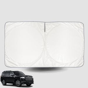 Windscreen Sun Shade for Toyota LandCruiser 200 (GX GXL)2012-2021 Universal Fit Window Visor UV Block