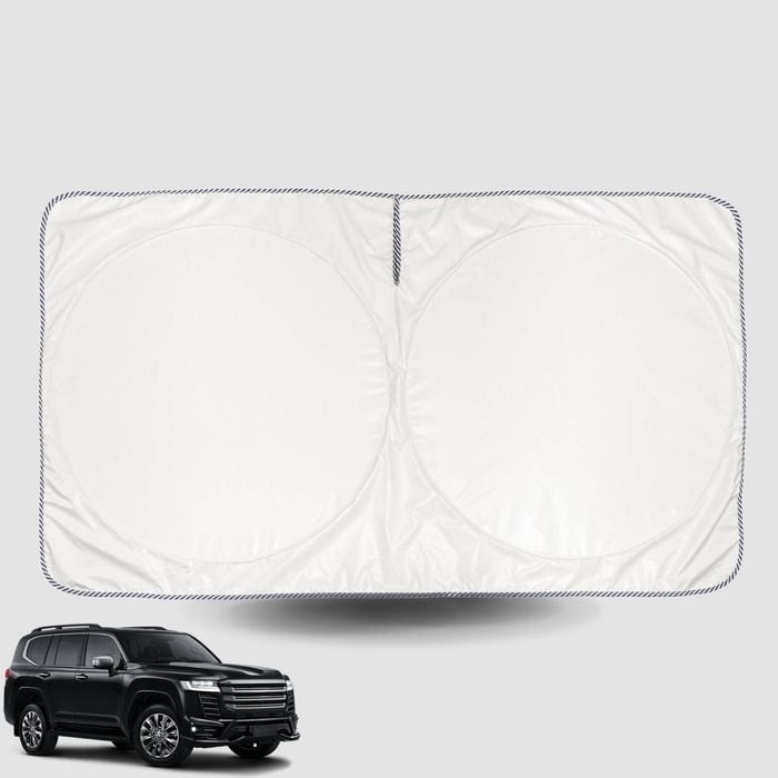 Windscreen Sun Shade for Toyota LandCruiser 200 (GX GXL)2012-2021 Universal Fit Window Visor UV Block
