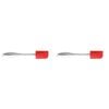 2PK Dexas Gadget Silicone 26.5cm Spatula Cooking Utensil - Red