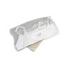 Sweet Goodbye COCOON - Soft Pet Casket - Burial & Cremation Ceremony Kit (Classic Cotton) | White/Natural, Small
