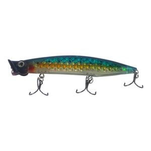 Toppu Mizzu Cupface Popper, 13.5gm, 110mm, Blue Hex
