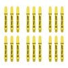 18pc Target Pro Grip Nylon Shaft/dart Stem Replacement Accessory Medium Yellow
