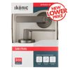 Ikonic San Fran Gunmetal Entrance Lever Set