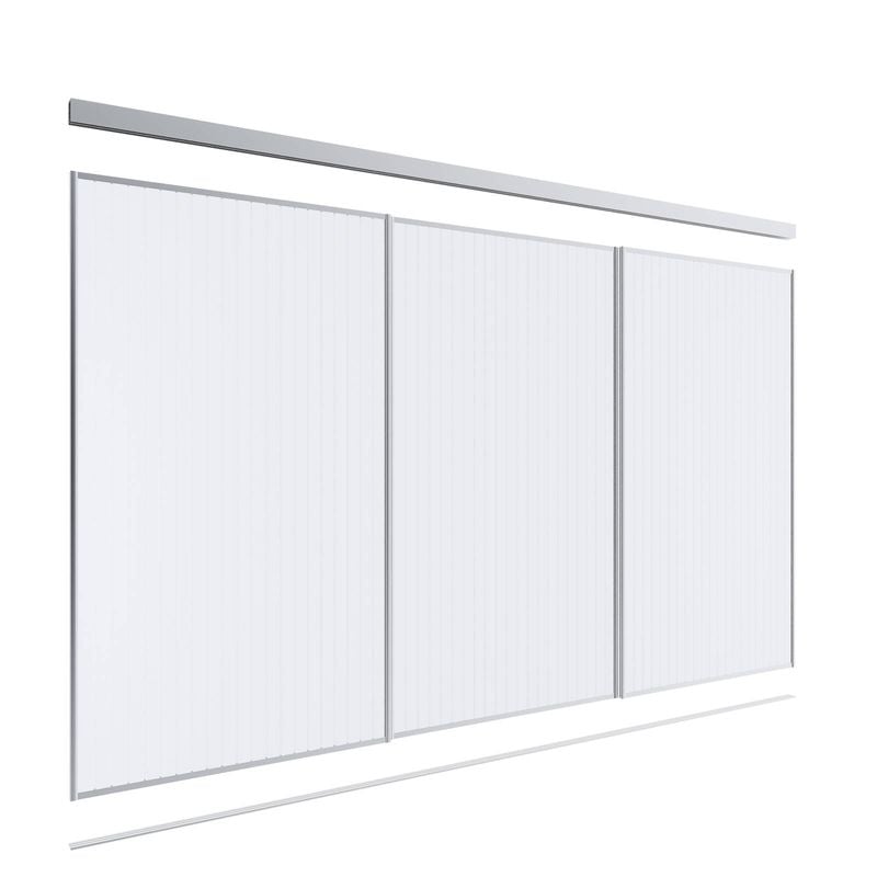 Lugna 2100 x 2701 - 3600mm 3 Door VJ Panel Package