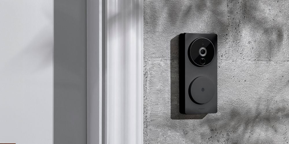 The Aqara G4 is a video doorbell is perfect for rapid identification of individuals outside your door. I/N: 0598949