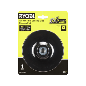 Ryobi 125mm Fibre Sanding Disc Backing Pad