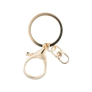 Taskmaster Gold Key Rings With Clip - 5 Pack