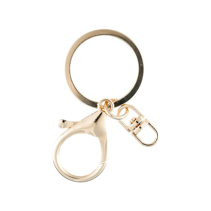 Taskmaster Gold Key Rings with Clip - 5 Pack