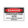 Brutus 450 x 300mm Construction Site Safety Sign