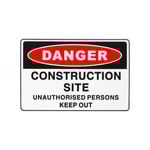Brutus 450 x 300mm Construction Site Safety Sign