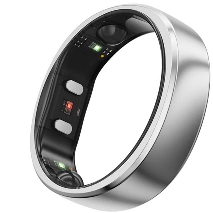 RingConn Gen 2 Air Smart Ring - Size 14 (Galaxy Silver)