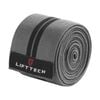2pc Lift-tech Compression Knee Wrap Tension Support Strap Grey 78in