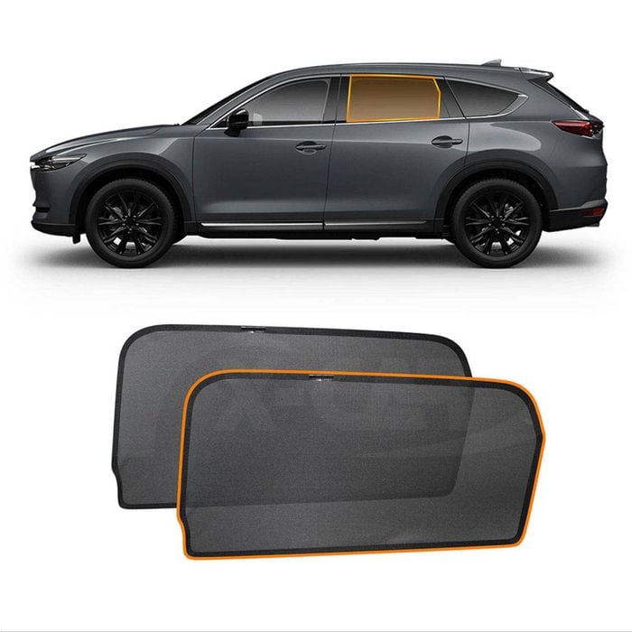Rear Window Sun Shade for Mazda CX-8 CX8 SUV 2018-2024 Car Sun Blind Mesh