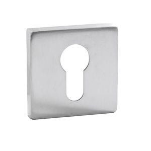 Lane 53mm Square Euro Escutcheon Set