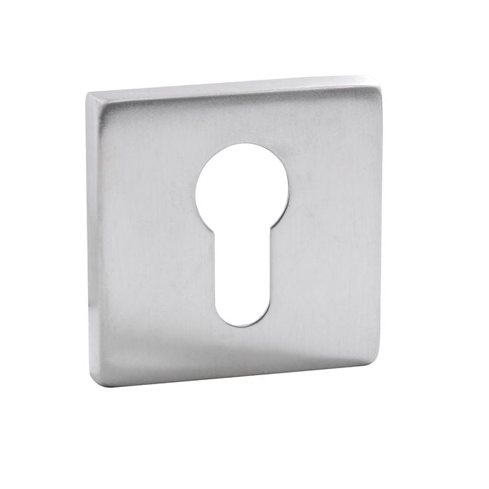 Lane 53mm Square Euro Escutcheon Set
