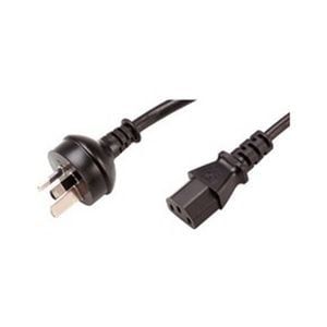 Legend Standard Power Cord – 2m, Black, 230v Ac, For Computers & Electronics