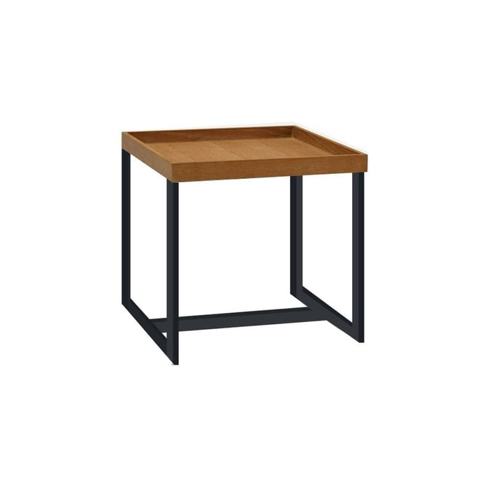 HomeStar Regent Square Side Table - Oak veneer