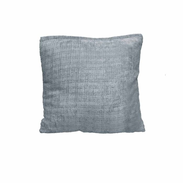 Eliot Checkered Double Sided Filled Cushion Square - 45cm x 45cm Pewter