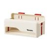 Foldable Hanging Storage Box No Drilling Required Wall-mounted Organizer（White）