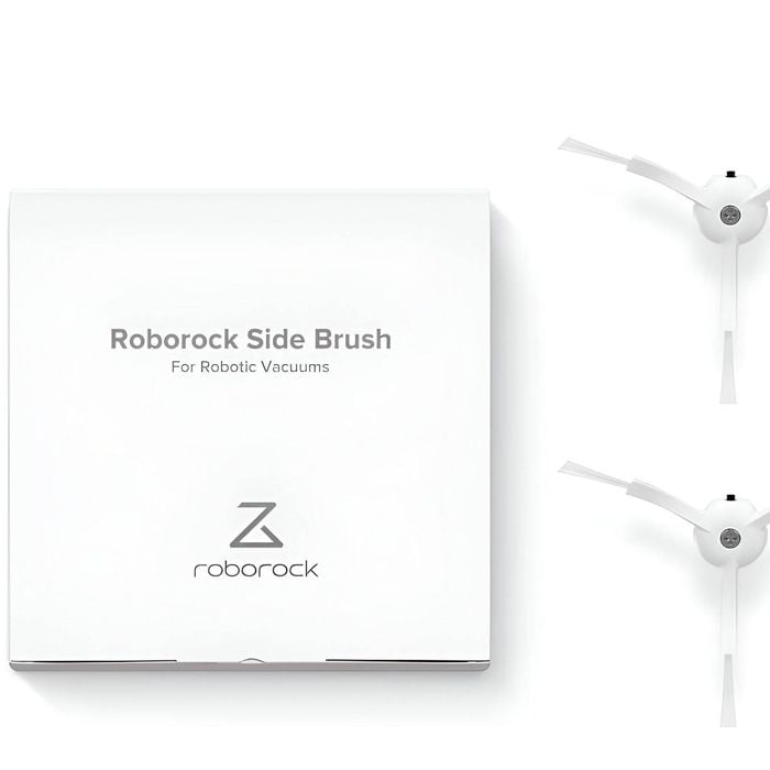 Roborock Side Brushes For S8, S7, S6, S5, Q5, Q7, Q8, Qrevo Series WHITE, Genuine