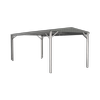 Absco Structures 3.00 x 6.00 x 2.66m Woodland Grey Single Gable Carport