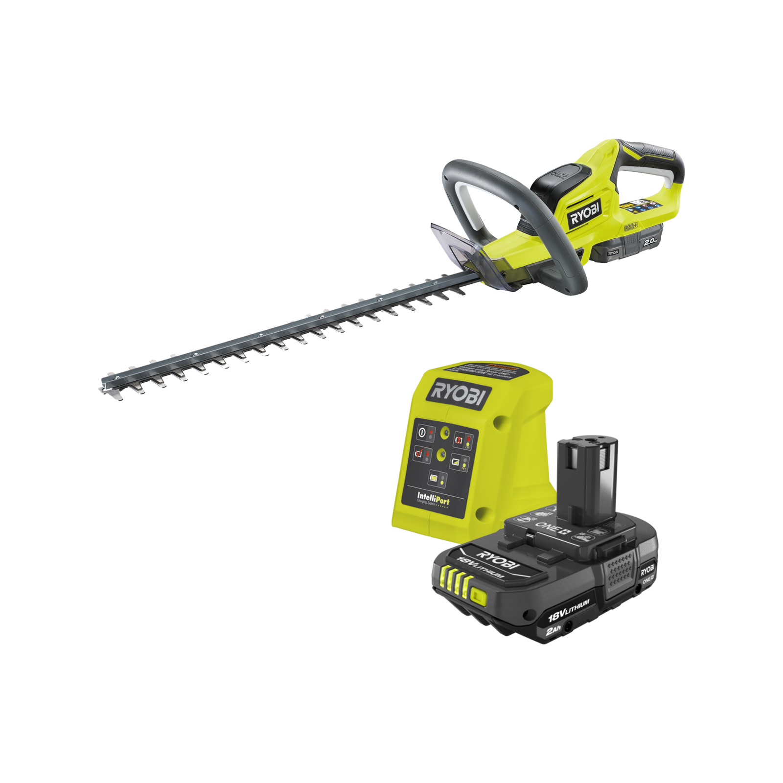 Ryobi One 18V 40cm 2.0Ah Cordless Hedge Trimmer Kit Bunnings Australia