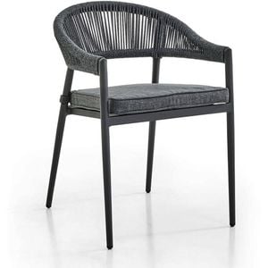 Outdoor Finley Aluminium Rope Stackable Chair