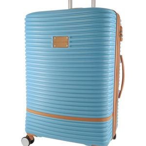 Pierre Cardin Medium Hard-shell Suitcase Travel Luggage 70cm Blue