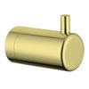 evekare Brushed Brass Heavy Duty Robe Hook