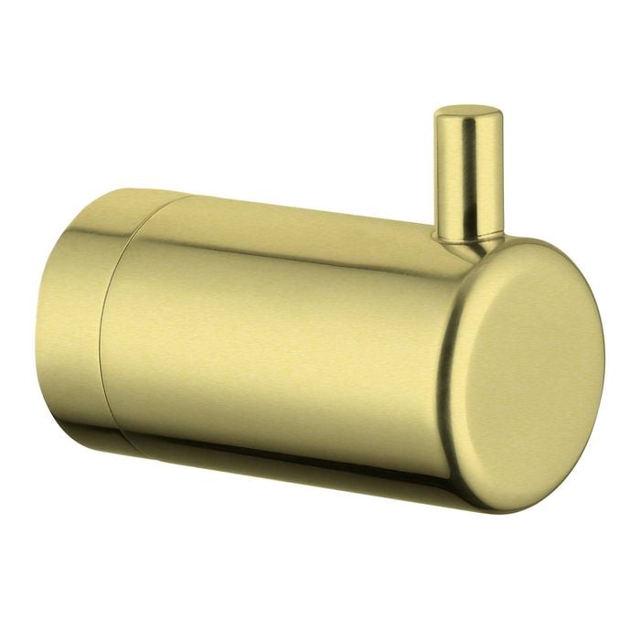 evekare Brushed Brass Heavy Duty Robe Hook