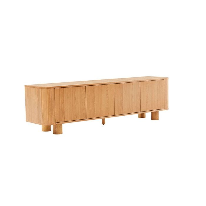 Kenston 1.8m TV Entertainment Unit - Natural