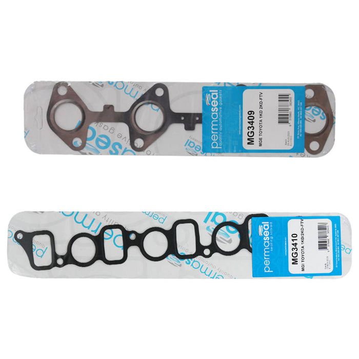 Permaseal Intake & Exhaust Manifold Gasket For Toyota Landcruiser Prado 1KD-FTV 3.0L 2005-2015
