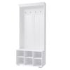 Shoe Rack Storage 180CM White